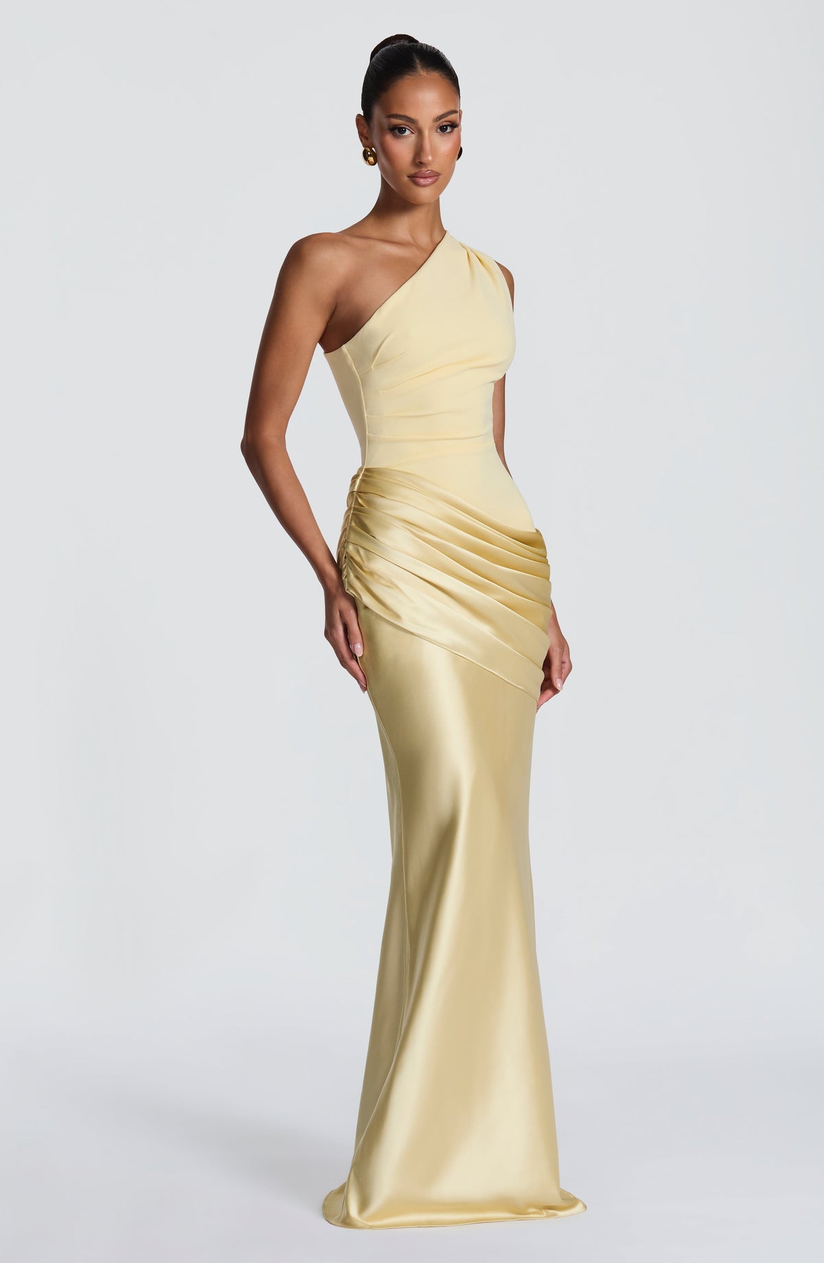 Vestido Maxi Asimétrico Flavia