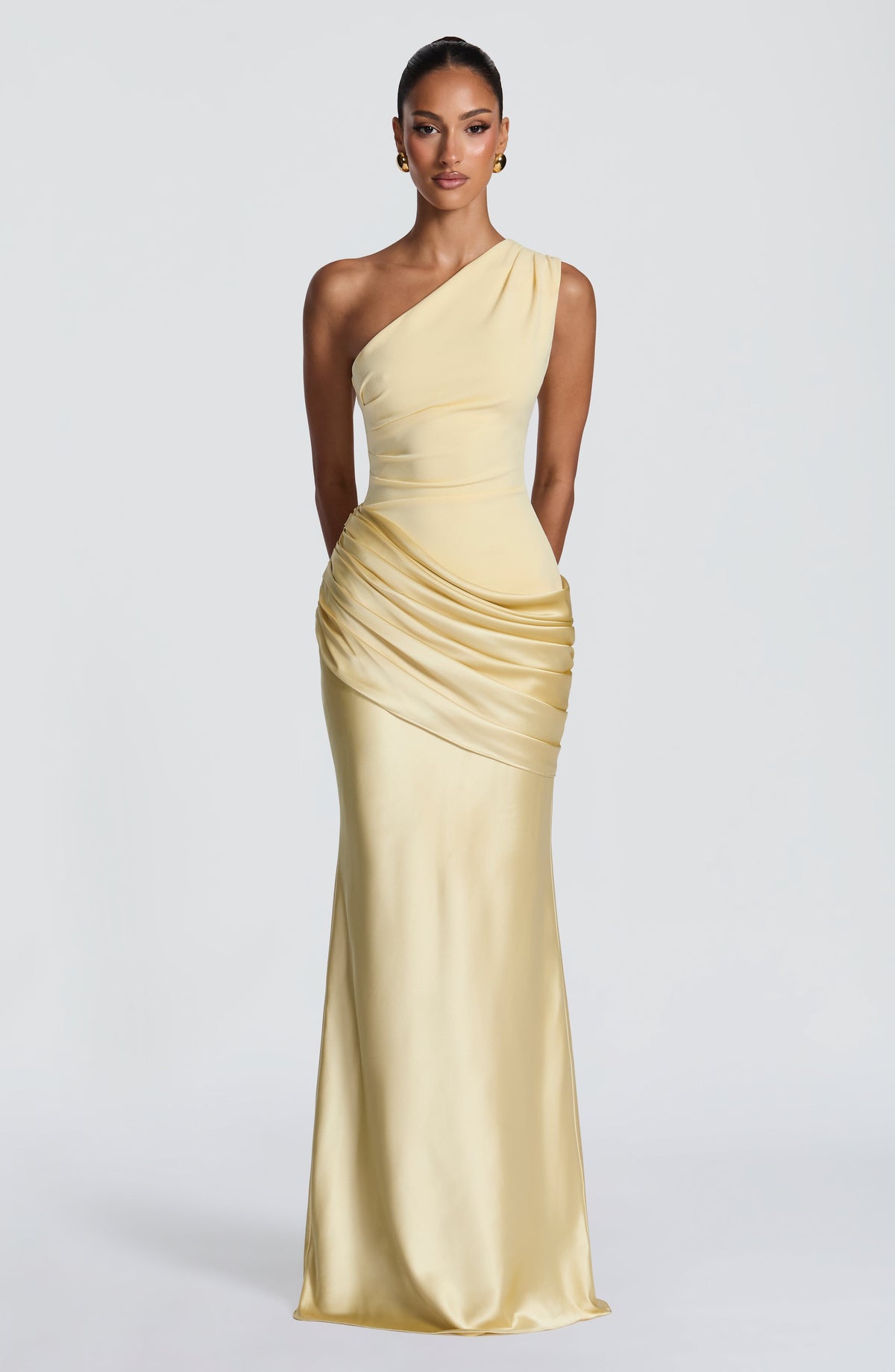 Vestido Maxi Asimétrico Ivana