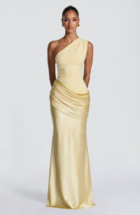 Vestido Maxi Asimétrico Ivana