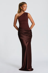 Vestido Maxi Asimétrico Ivana