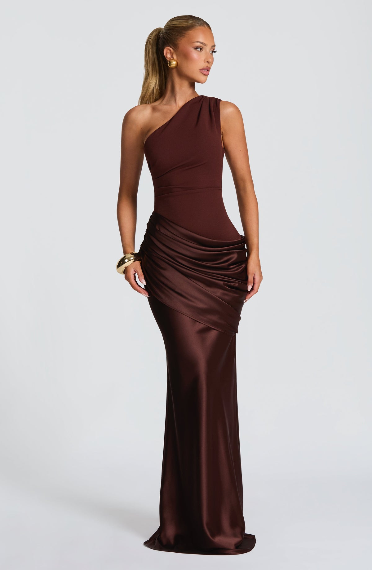Vestido Maxi Asimétrico Ivana