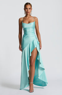 Vestido Maxi Corsé Maia Marina