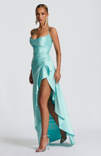 Vestido Maxi Corsé Maia Marina