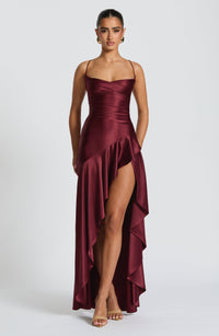 Vestido Maxi Corsé Maia Marina