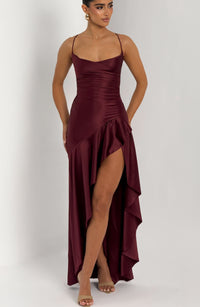 Vestido Maxi Corsé Maia Marina