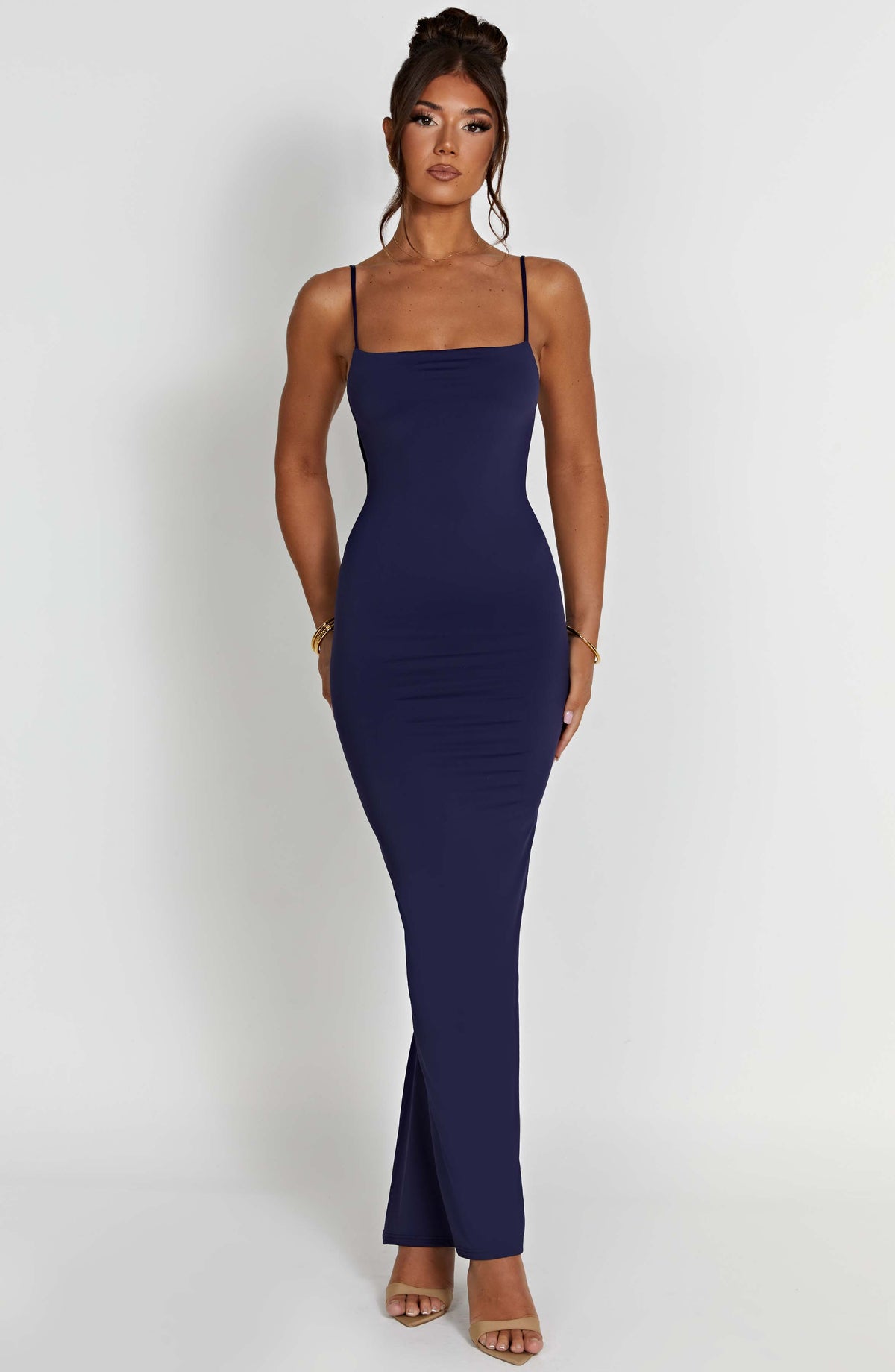 Vestido Maxi de Espalda Descubierta Ines