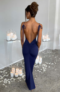Vestido Maxi de Espalda Descubierta Ines