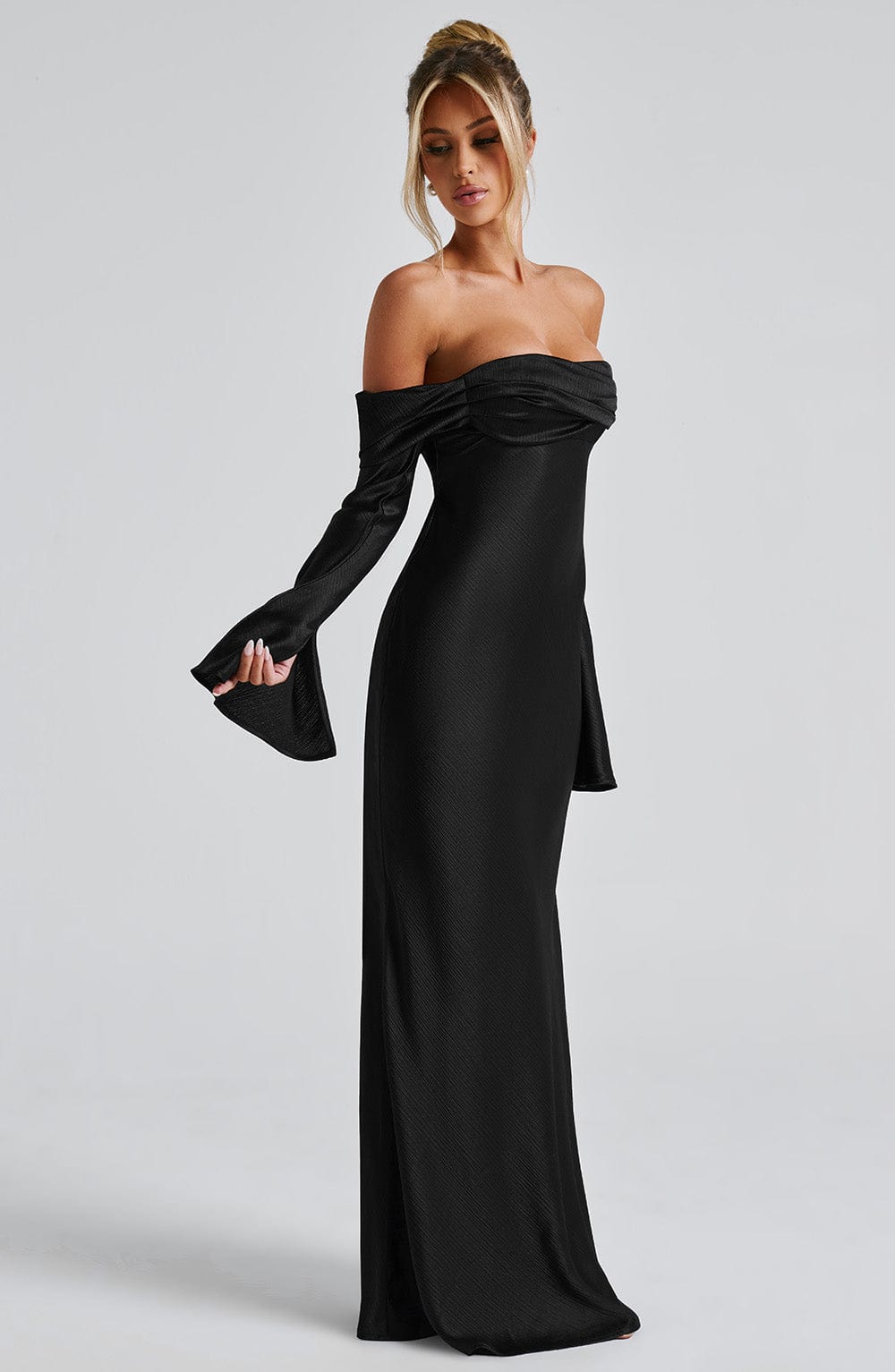 Vestido Maxi Bardot Cayetana