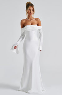 Vestido Maxi Bardot Cayetana