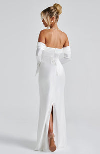 Vestido Maxi Bardot Cayetana