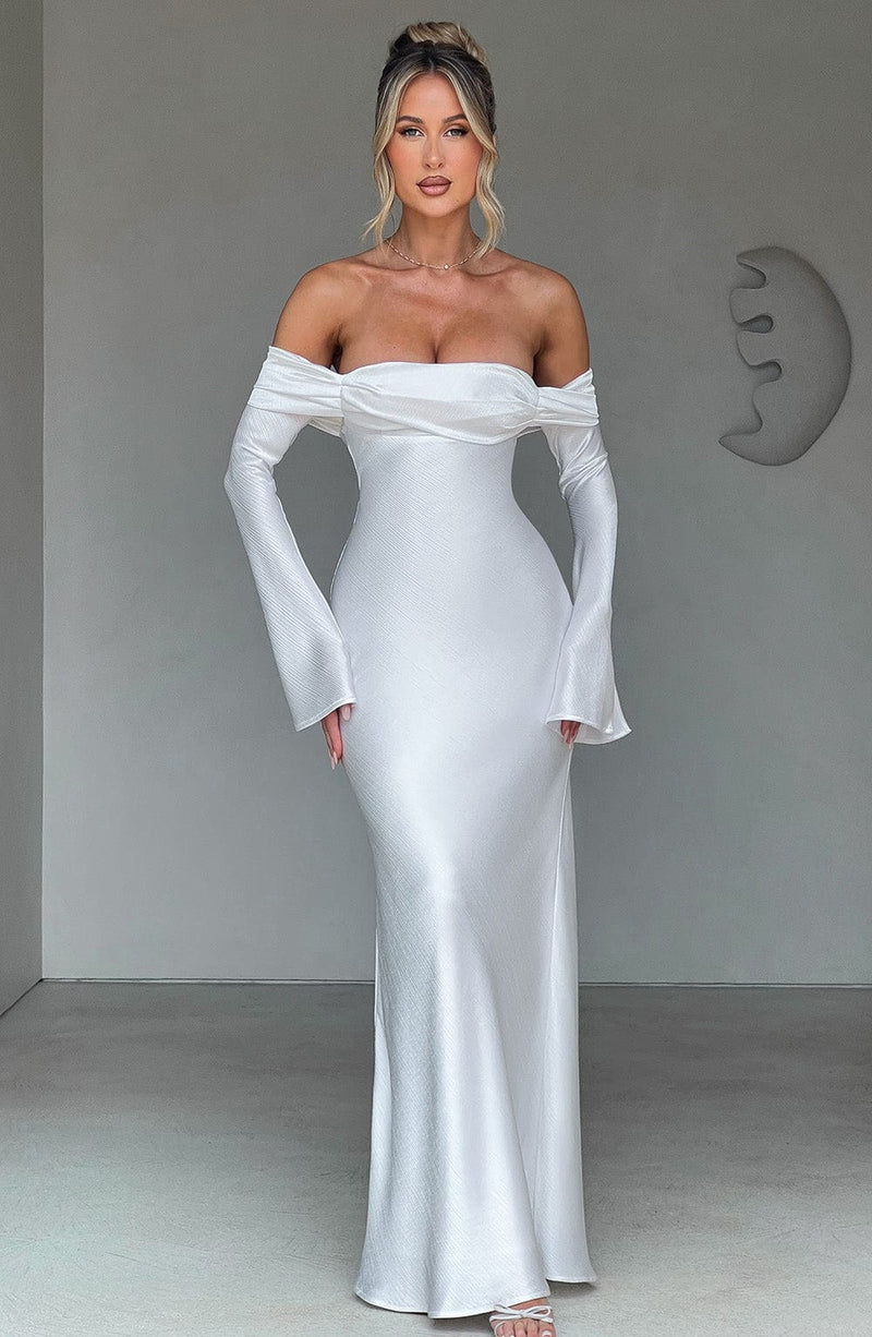 Vestido Maxi Bardot Yolanda