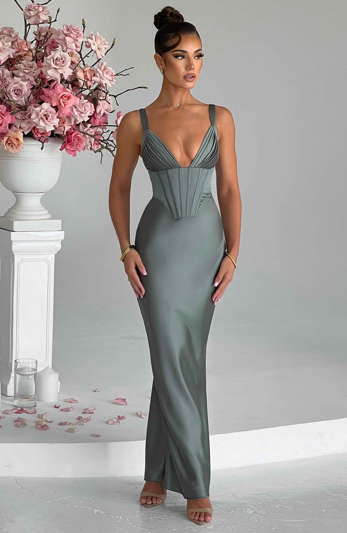 Vestido Maxi Corsé Adriana