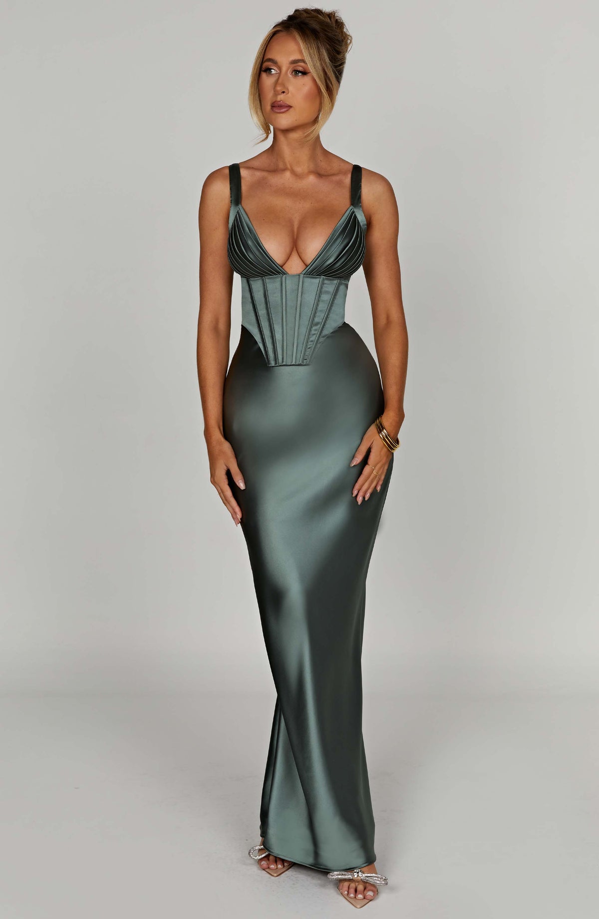 Vestido Maxi Corsé Adriana