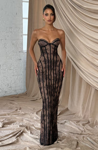 Vestido Maxi Corsé Luna Tania