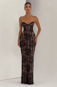 Vestido Maxi Corsé Luna Abril