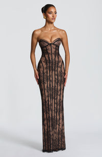 Vestido Maxi Corsé Luna Tania