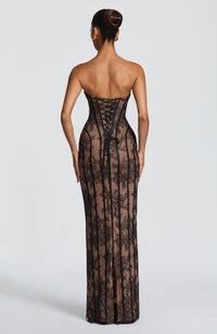 Vestido Maxi Corsé Luna Tania