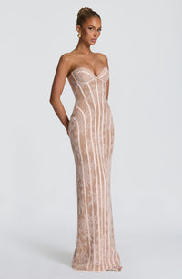Vestido Maxi Corsé Luna Elvira
