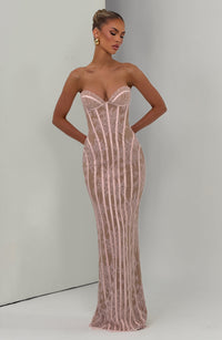 Vestido Maxi Corsé Luna Abril