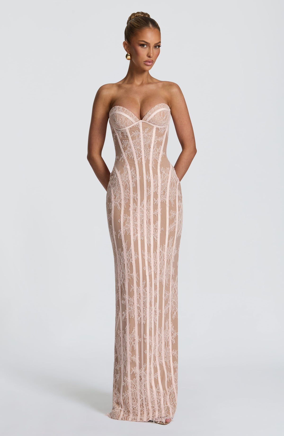 Vestido Maxi Corsé Luna Elvira