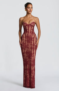 Vestido Maxi Corsé Luna Elvira