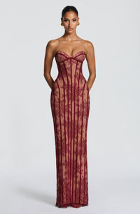 Vestido Maxi Corsé Luna Elvira