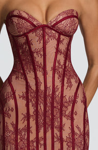 Vestido Maxi Corsé Luna Elvira