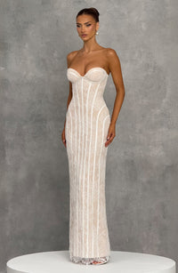 Vestido Maxi con Brillo Teresa