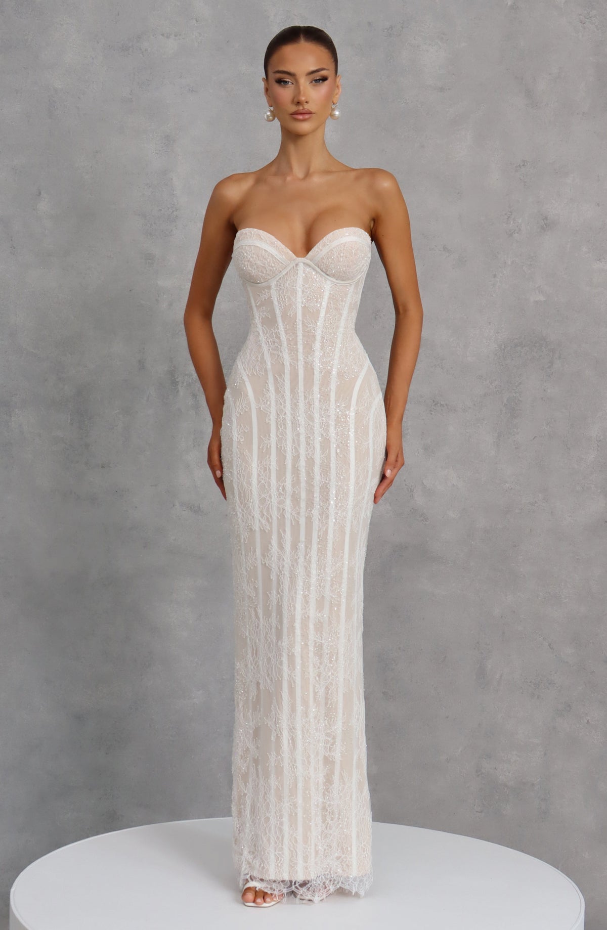 Vestido Maxi con Brillo Teresa