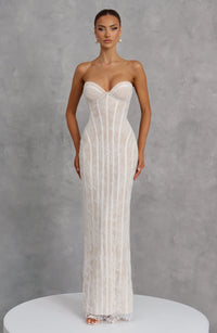 Vestido Maxi con Brillo Teresa