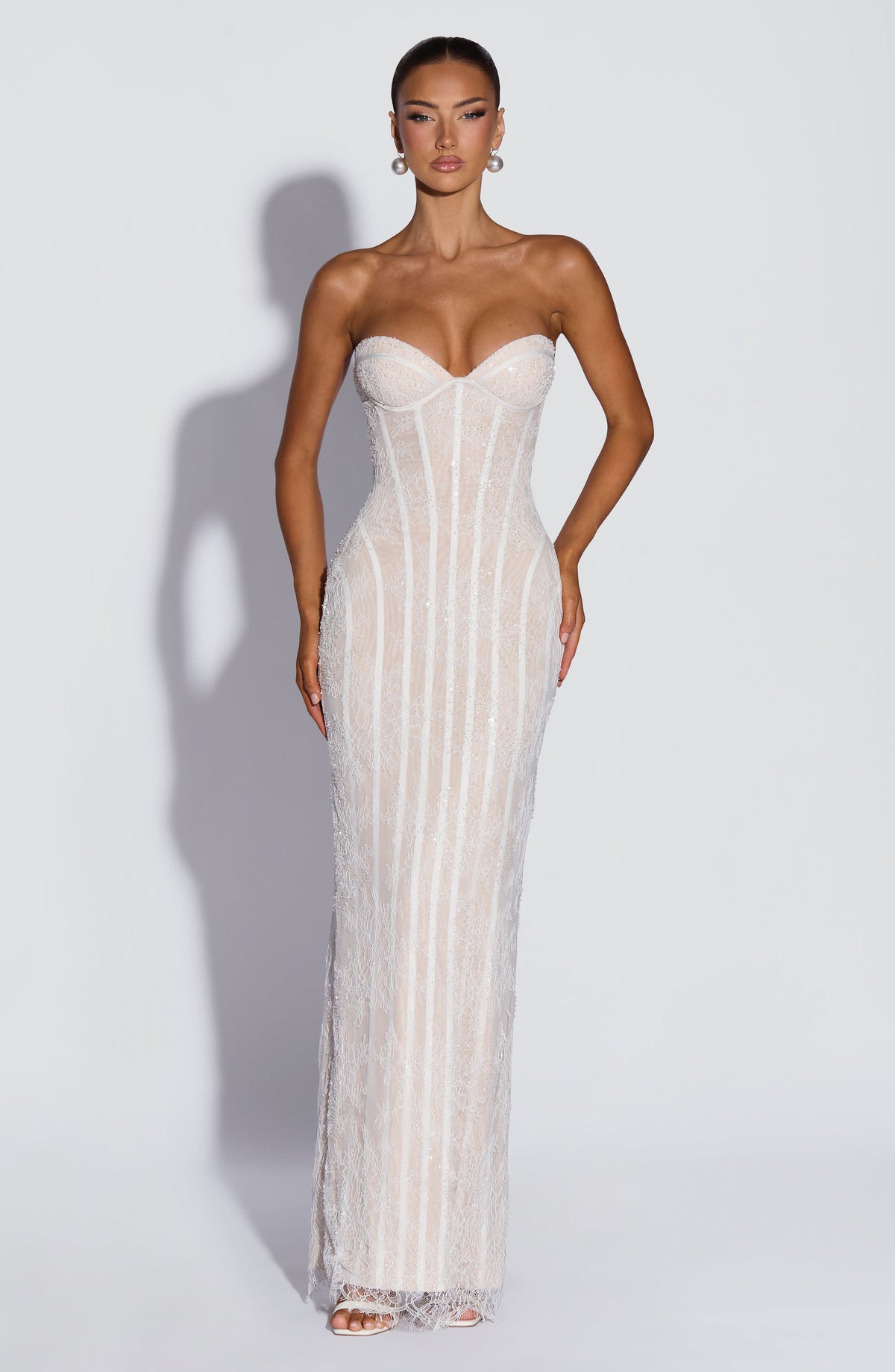 Vestido Maxi con Brillo Teresa