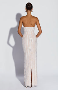 Vestido Maxi con Brillo Teresa