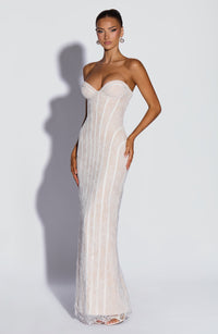 Vestido Maxi con Brillo Teresa