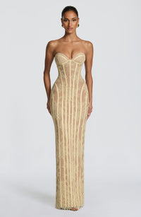 Vestido Maxi Corsé Luna Elvira