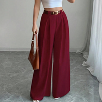 Pantalón Ancho de Talle Alto