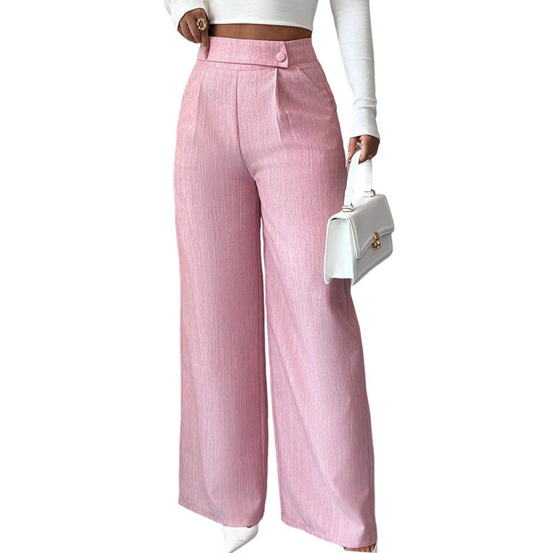 Pantalón Talle Alto Pierna Ancha