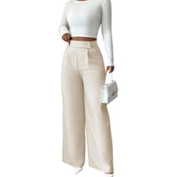 Pantalón Talle Alto Pierna Ancha