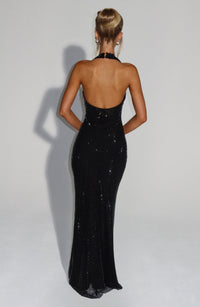 Vestido Maxi con Brillo Paula