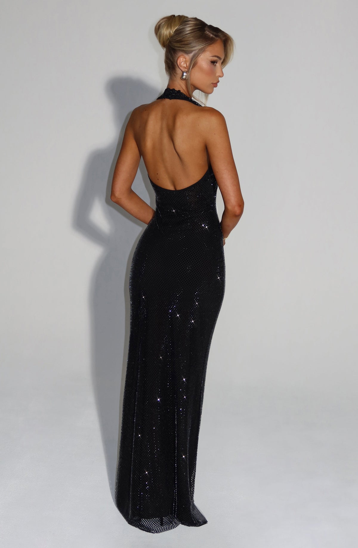 Vestido Maxi con Brillo Paula