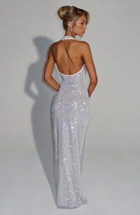 Vestido Maxi con Brillo Paula