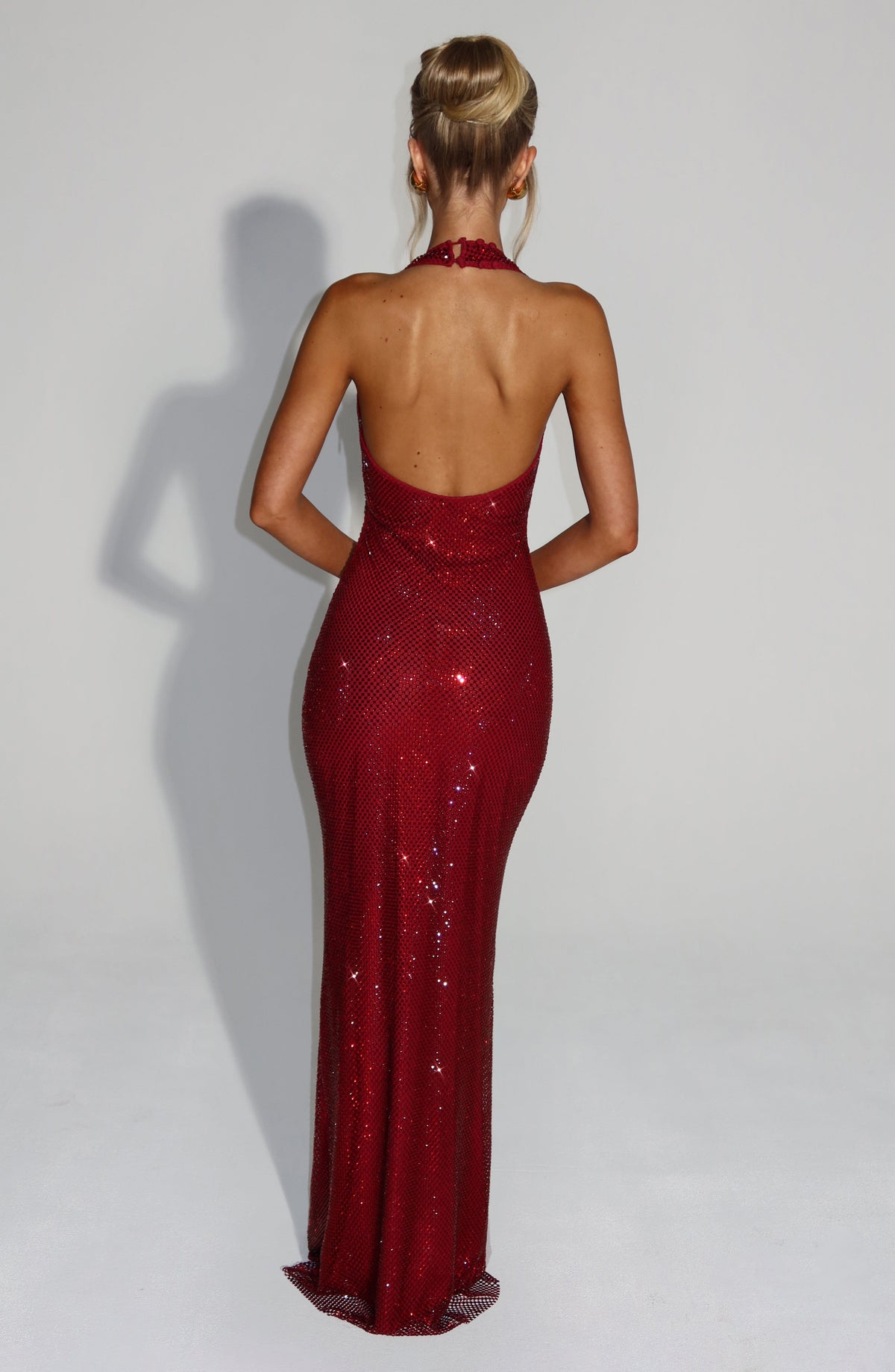 Vestido Maxi con Brillo Paula