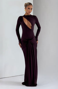 Vestido Maxi de Cuello Alto Amara Diana