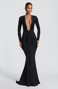 Vestido Maxi Drapeado Victoria