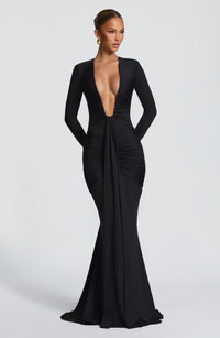 Vestido Maxi Drapeado Victoria