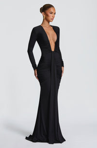 Vestido Maxi Drapeado Victoria