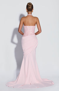 Vestido Maxi con Brillo Estrella