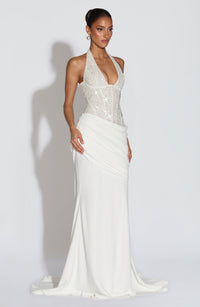 Vestido Maxi con Brillo Mireia