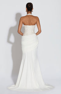 Vestido Maxi con Brillo Mireia