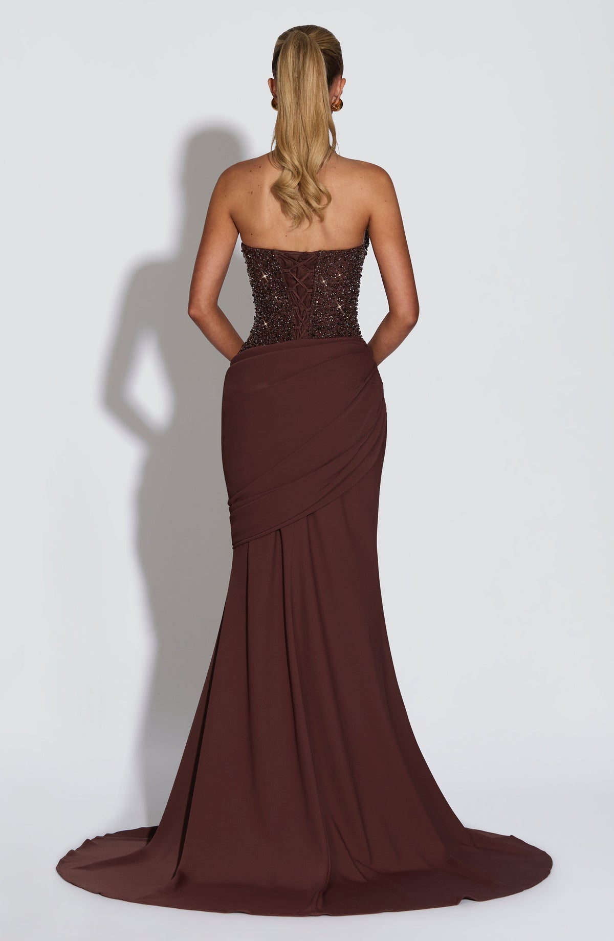 Vestido Maxi con Brillo Mireia