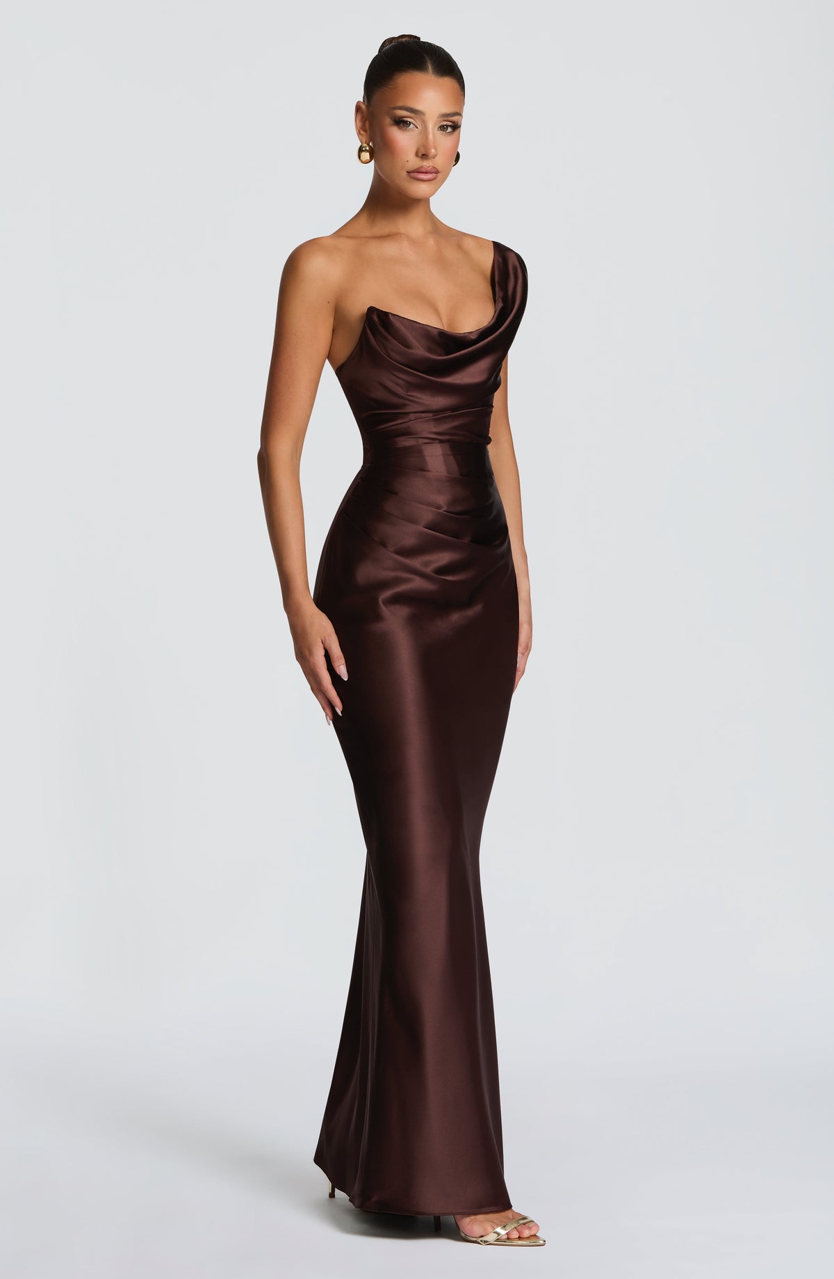 Vestido Maxi Asimétrico Sonia